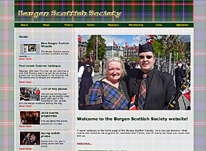 Bergen Scottish Society nettsider