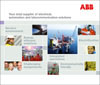 ABB presentasjonsvegg