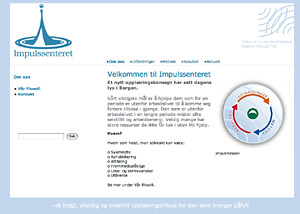 Nettsider for Impulssenteret