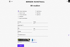 Registrer medlemmer direkte p� nettsiden.