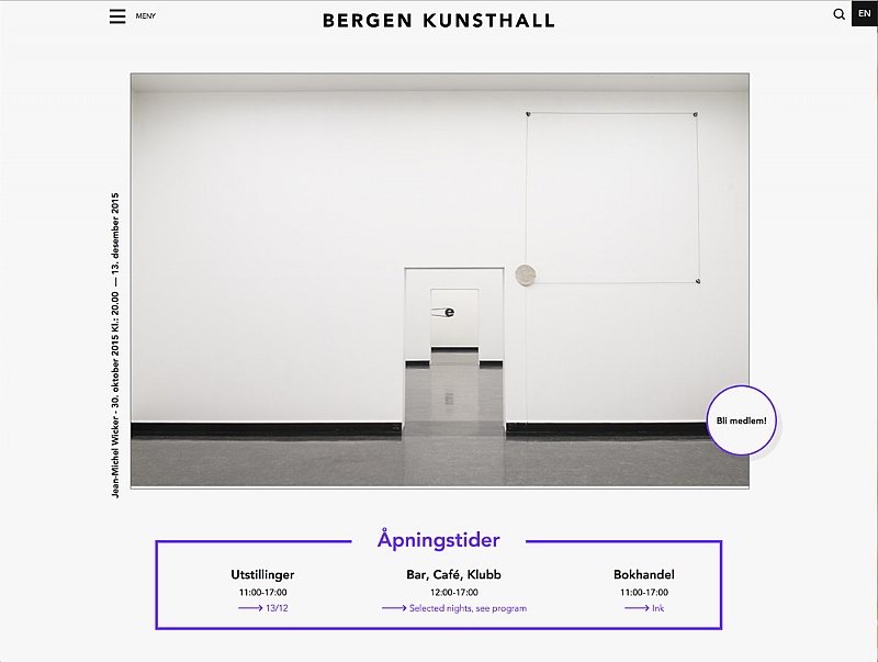 Bergen Kunsthall nå